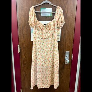 Francesca’s Trixxi Mid Length Floral Dress